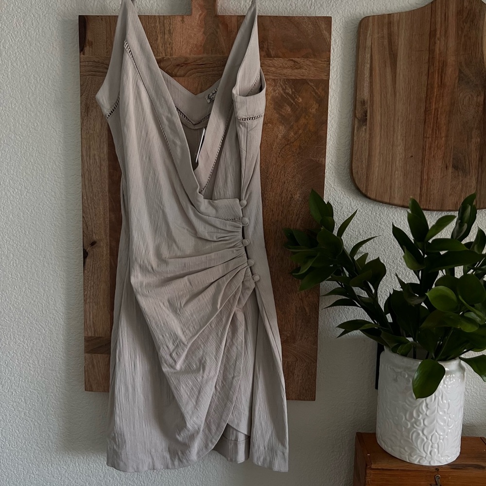 FREE PEOPLE Dylan Mini Slip in Harvest Moon (discontinued color)